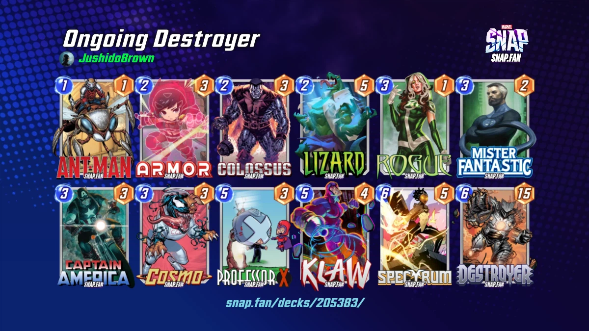 Ongoing Destroyer