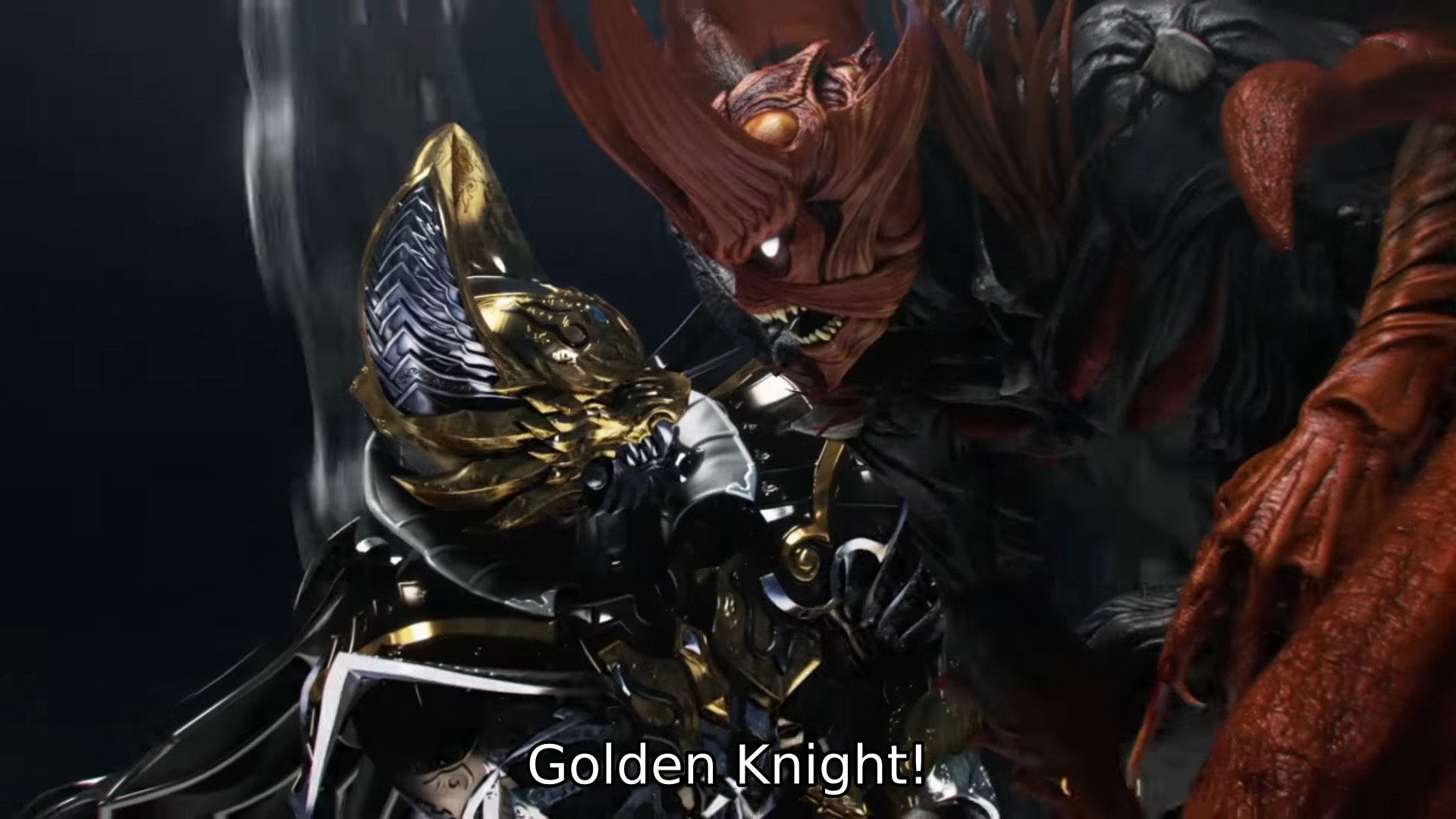 Three generations of the Golden Knight